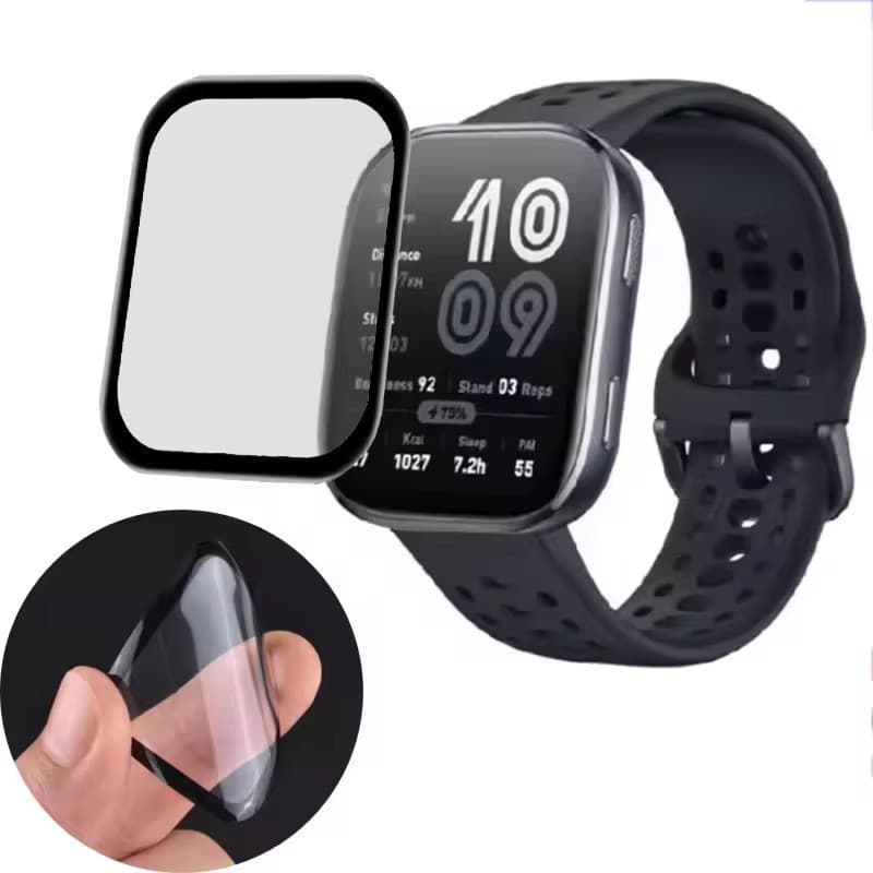 ฟิล์มกระจกนิรภัย / Anti Gores สำหรับ for Amazfit Bip 6 อุปกรณ์ป้องกันหน้าจอสำหรับ for Amazfit Bip 6 รูปที่ 7