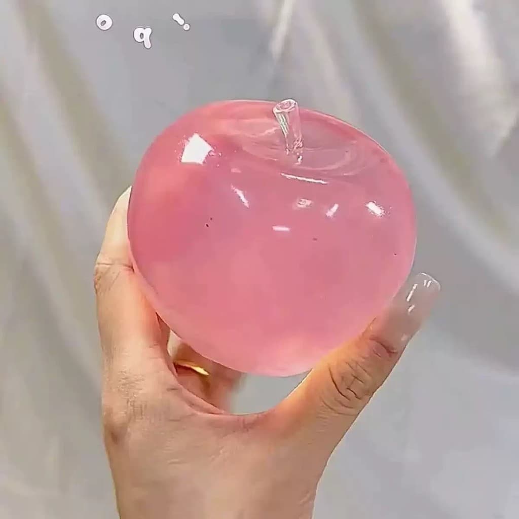 Apple Squishy ของเล่นความเครียดบรรเทาบีบของเล่น Soft Sensory Fidget ของเล่นสําหรับผ่อนคลาย Nice Desktop เครื่องประดับ รูปที่ 7