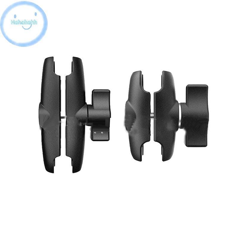 Haha อลูมิเนียมซ็อกเก็ตคู่สําหรับ 25 มม./1 นิ้วผู้ถือ Mount Clamp สําหรับรถจักรยานยนต์กล้อง Extension Arm TH รูปที่ 3
