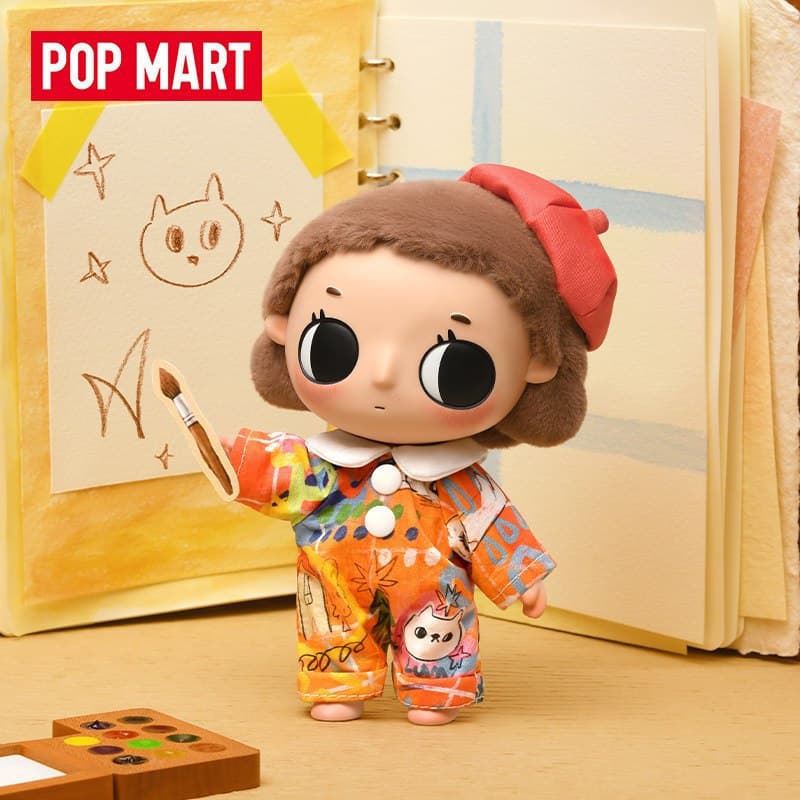 POPMART popmart NYOTA Where Moments Meet ซีรีส์ของเล่นจี้ศิลปะของเล่นของขวัญ รูปที่ 2
