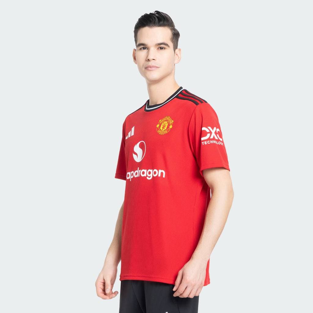 adidas ฟุตบอล MUFC FAN JSY ผู้ชาย สีแดง KR2562 รูปที่ 3