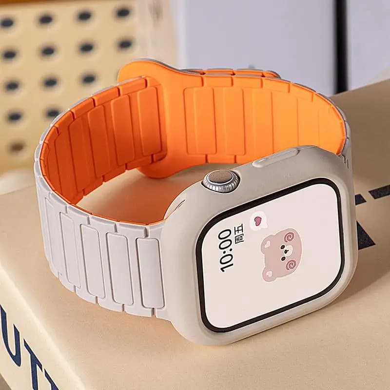 สายรัดแม่เหล็กซิลิโคน + CaseFor Huawei Fit 5 pro 4 pro 4 3 สายรัดข้อมือซิลิโคนสําหรับ Huawei Fit 4 3 สายนาฬิกา รูปที่ 5