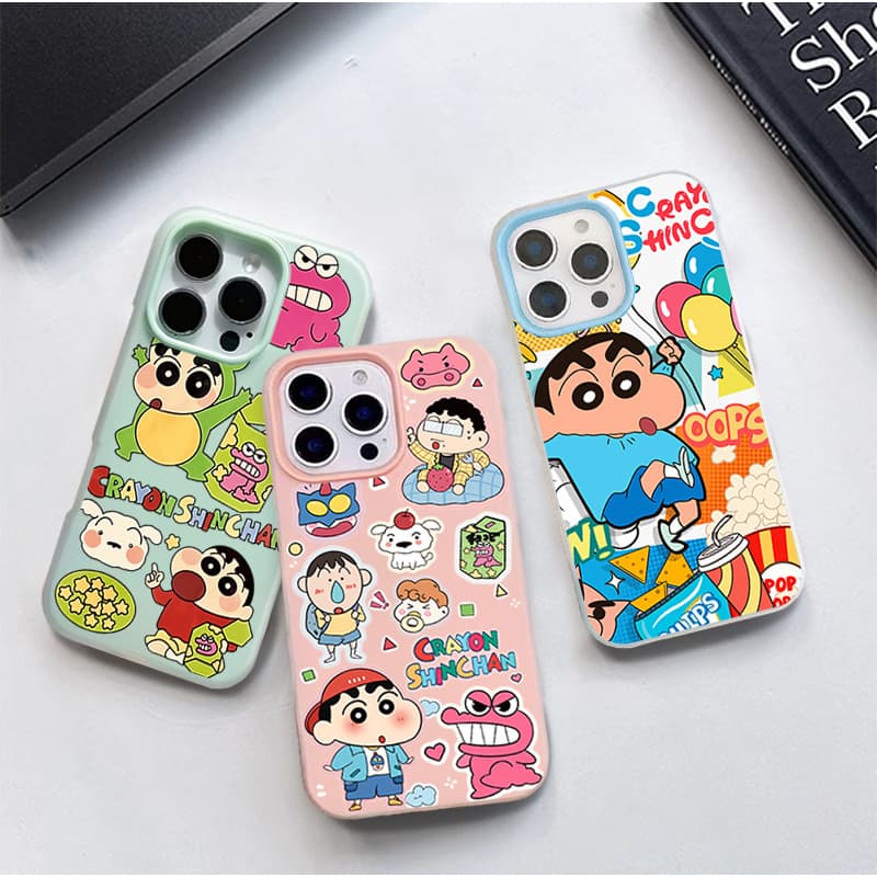 เคสโทรศัพท์ลายเครยอนชินจังRealme C71 C75 Note 70 60 C65 C67 C63 C61 C53 C55 C51 C35 Realme10 C33 C31 C30S C15 C12 C25 C21Y C25 C3 Lite 8i RAIN 6i รูปที่ 4