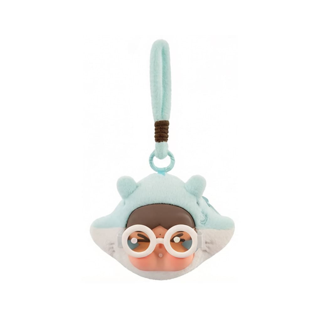 P POPMART CRYBABY Tears Flow เข้าสู่ Sea Series หูฟังกระเป๋า Mystery Box Gift รูปที่ 6