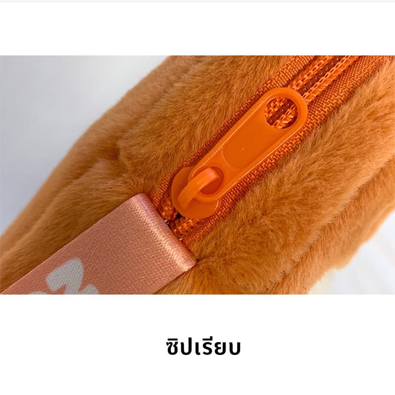 Zootopia กระเป๋าสะพายไหล่ กระเป๋าสะพายข้างแฟชั่น น่ารัก รูปแบบการ์ตูน crossbody bag รูปที่ 9