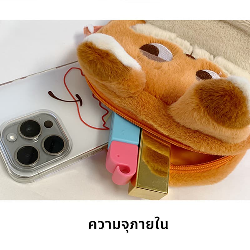 Zootopia กระเป๋าสะพายไหล่ กระเป๋าสะพายข้างแฟชั่น น่ารัก รูปแบบการ์ตูน crossbody bag รูปที่ 7