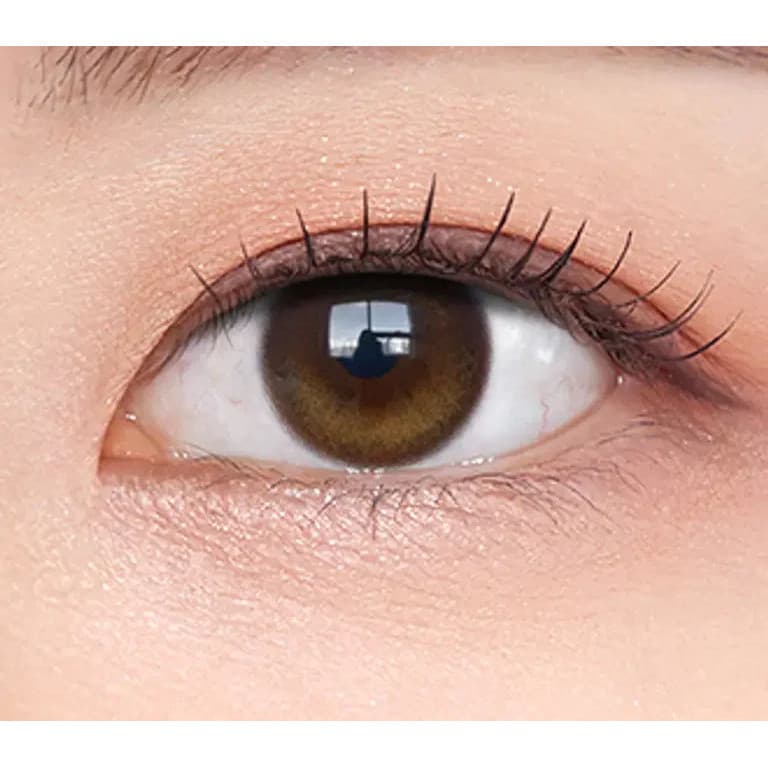 OLENS EYELIGHTER GLOWY Brown 2P คอนแทคเลนส์ 1 เดือน รูปที่ 1