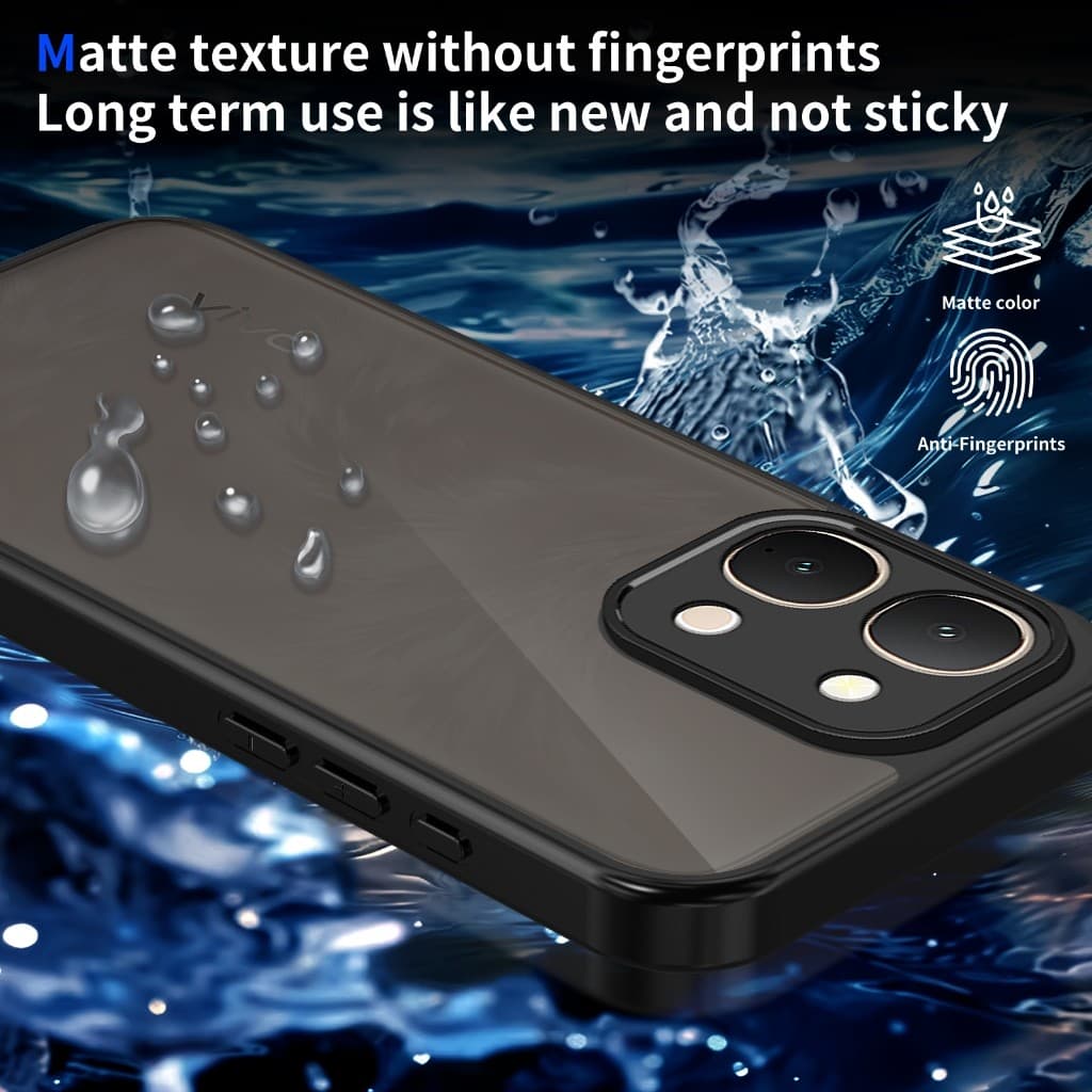 เคส For infinix GT 50 Pro 5G / Smart20 เคส กันกระแทก ฝาหลังแข็ง ส่งจากไทย Frosted Case 054 รูปที่ 9
