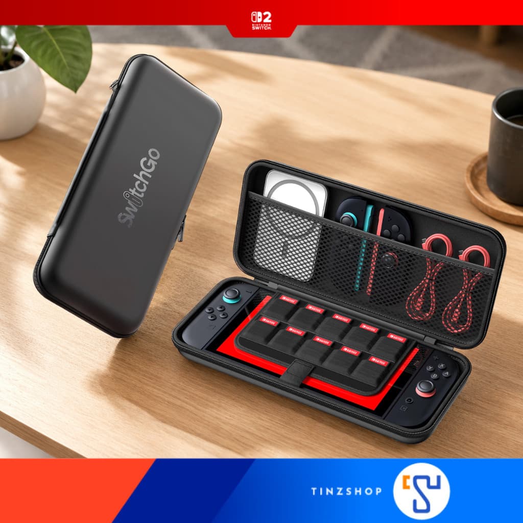 กระเป๋าใส่เครื่อง นินเทนโดสวิทซ์ 2 SwitchGo Airfoam Pouch Storage Travel Case for NintendoSwitch 2 รูปที่ 1