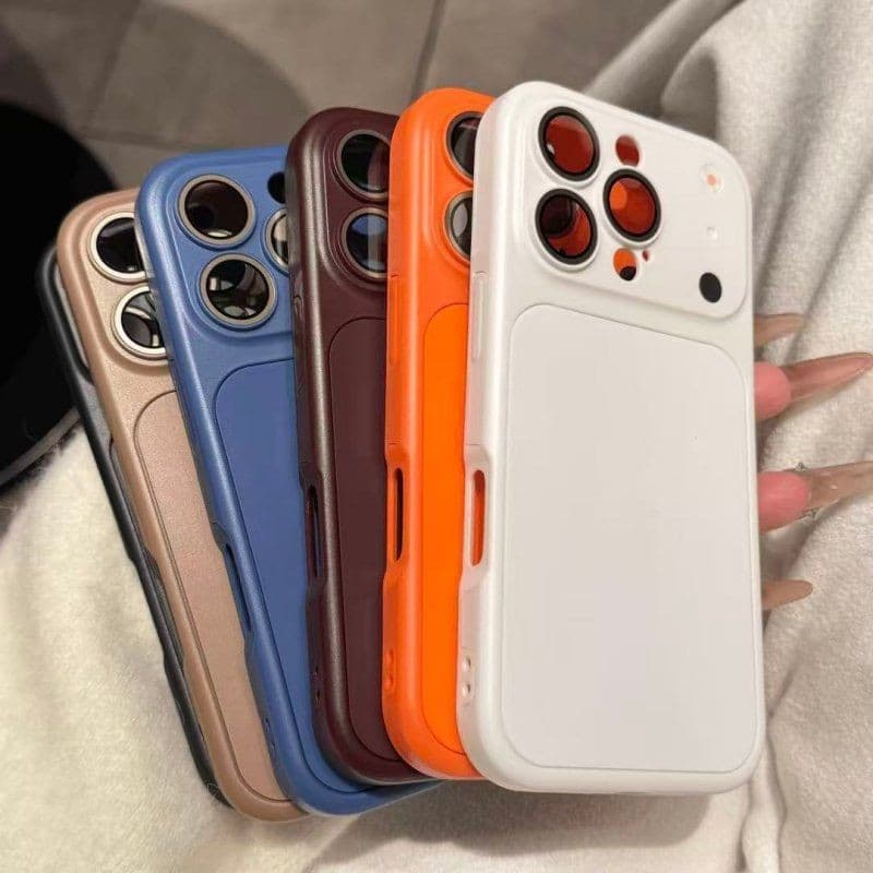 2 in 1 เคสไอโฟน 17 For iPhone 13 11 15 Pro Max เคส 16 12 14 Pro Max เคสไอโฟน15 air เคสโทรศัพท์ การปกป้องเลนส์ รูปที่ 4