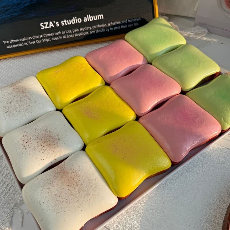 Big Toast Squishy ขนมปังที่เพิ่มขึ้นช้า Squishy ช้า Rebound ของเล่นบีบ Anti Stress Release Hand Relax ของเล่น รูปที่ 7