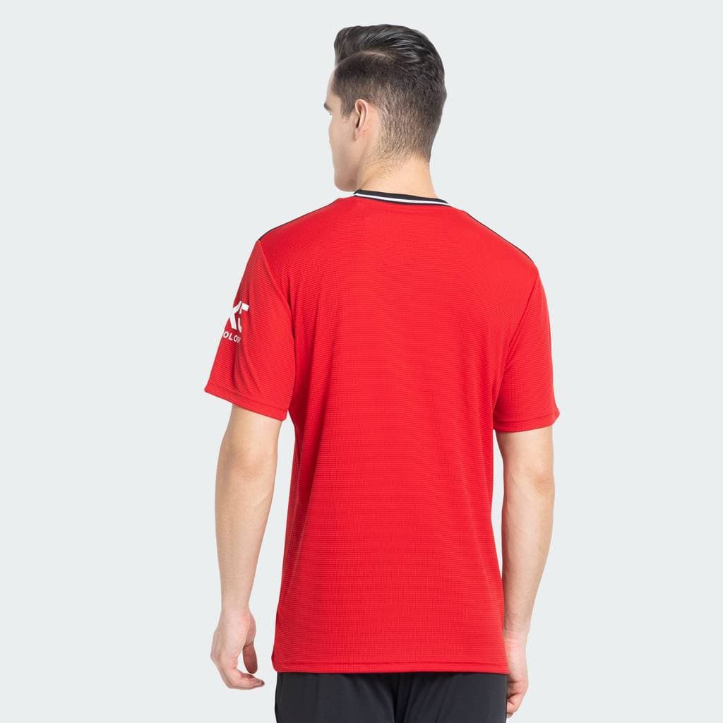 adidas ฟุตบอล MUFC FAN JSY ผู้ชาย สีแดง KR2562 รูปที่ 4