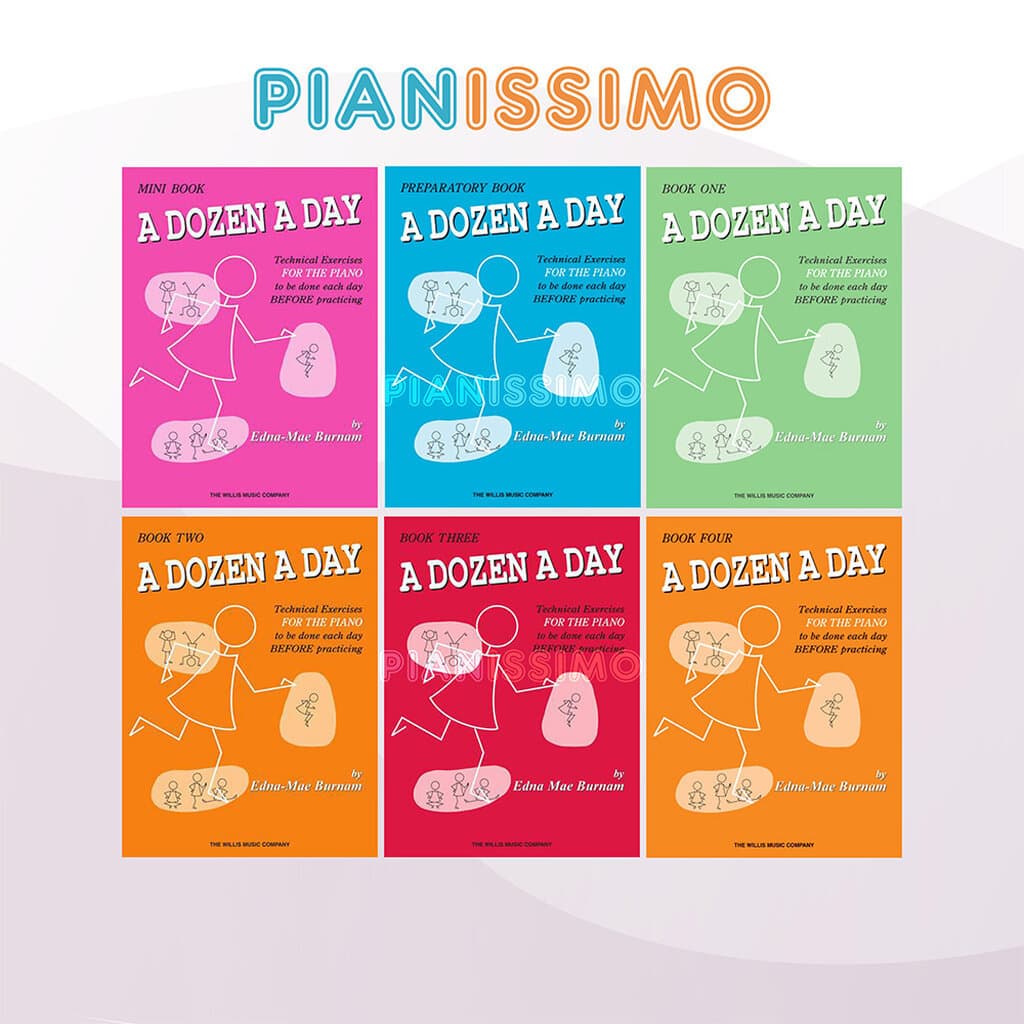 A Dozen a Day Mini Book Preparatory Book 1 2 3 4