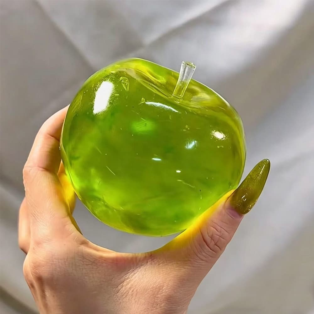 Apple Squishy ของเล่นความเครียดบรรเทาบีบของเล่น Soft Sensory Fidget ของเล่นสําหรับผ่อนคลาย Nice Desktop เครื่องประดับ รูปที่ 4