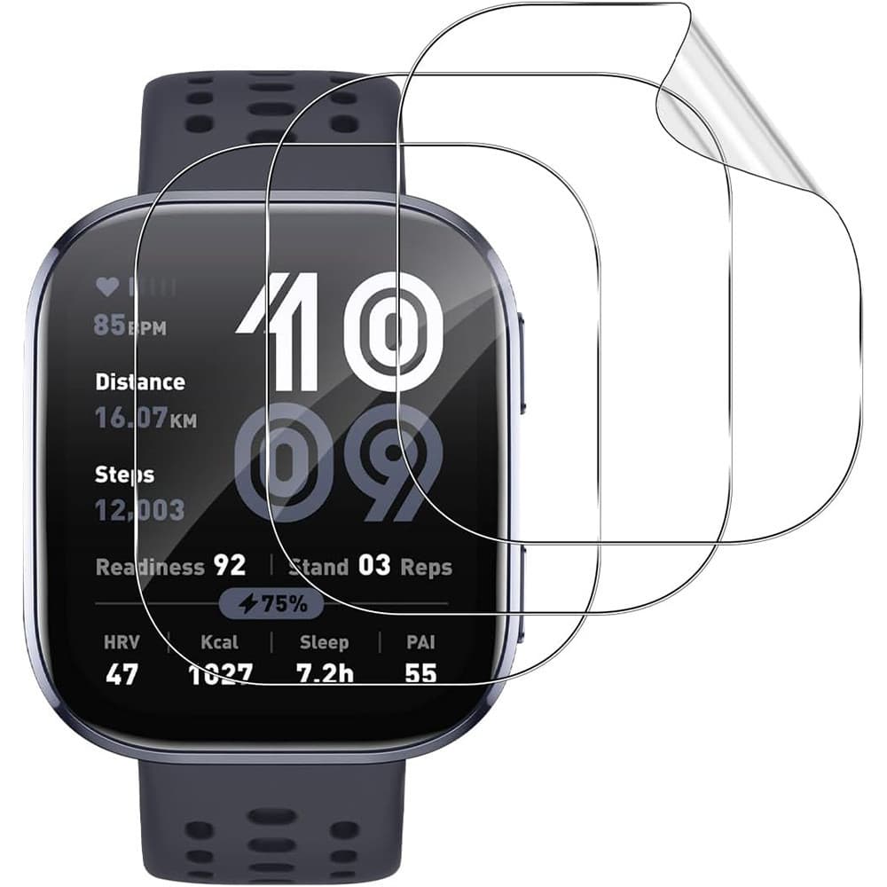 ฟิล์มกระจกนิรภัย / Anti Gores สำหรับ for Amazfit Bip 6 อุปกรณ์ป้องกันหน้าจอสำหรับ for Amazfit Bip 6 รูปที่ 2