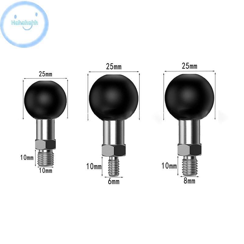 Haha อลูมิเนียมซ็อกเก็ตคู่สําหรับ 25 มม./1 นิ้วผู้ถือ Mount Clamp สําหรับรถจักรยานยนต์กล้อง Extension Arm TH รูปที่ 2