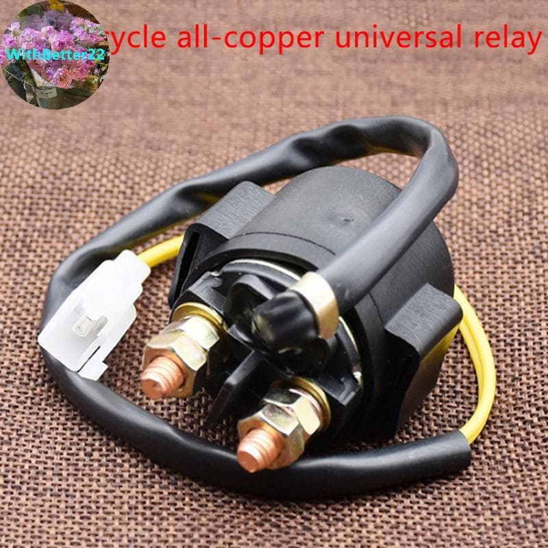 Bebetter 12V รถจักรยานยนต์ Solenoid Starter รีเลย์สําหรับ GY6 50cc 70cc 90cc 110cc 125cc 150cc 200cc 250cc ATV Go Kart สกู๊ตเตอร์ Moped TH รูปที่ 4