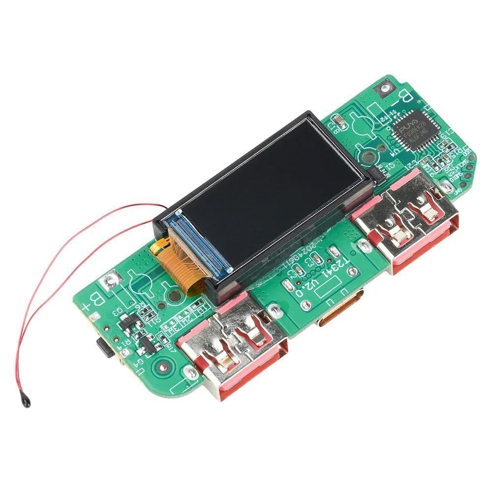 22.5W PD/QC หน้าจอสี Super Fast ชาร์จโมดูลวงจร DIY เมนบอร์ด 5V 3A/9V 2A/12V 1.5A/10V2.25A รูปที่ 6