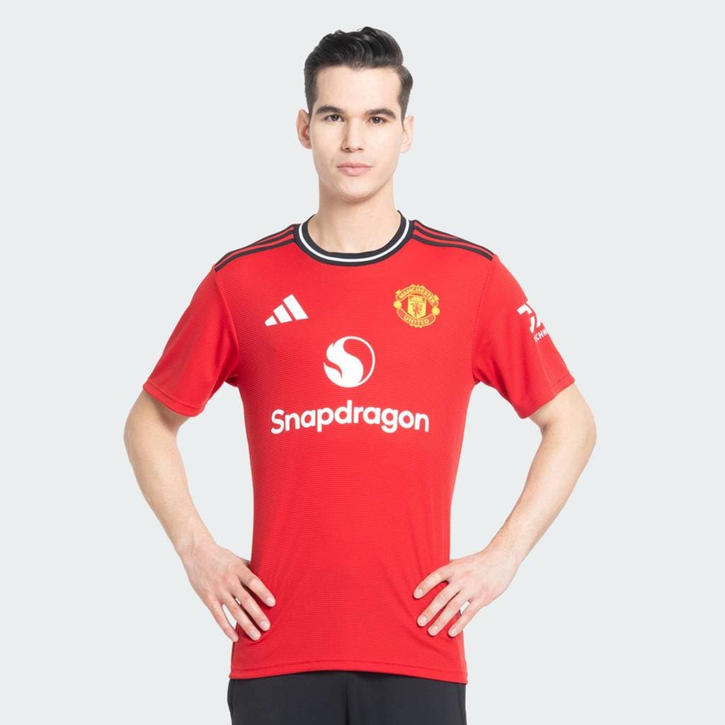 adidas ฟุตบอล MUFC FAN JSY ผู้ชาย สีแดง KR2562