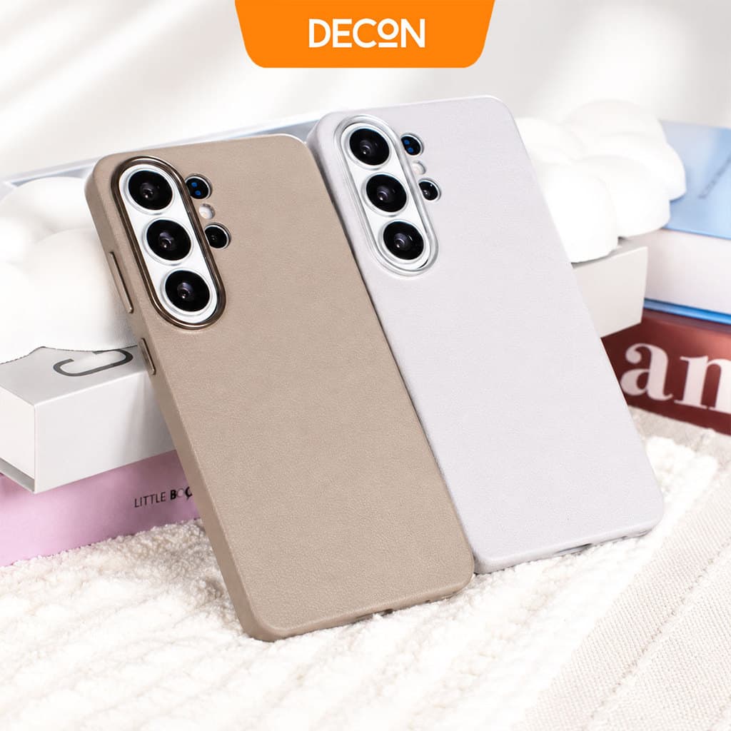 DECON DCPU-EX เคสลายหนัง PU รองรับชาร์จแม่เหล็ก สำหรับ S26U / S25U / Fold7 / Flip7 รูปที่ 4