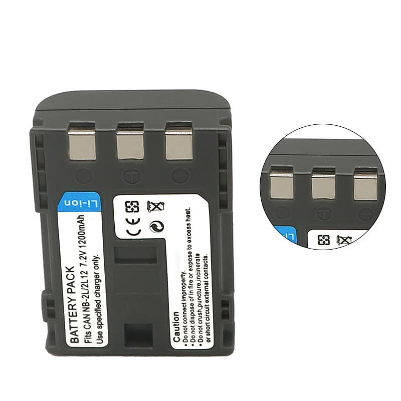 เหมาะสําหรับ Canon NB-2L/2LH แบตเตอรี่กล้อง EOS 350D 400D S30 S40 S45 S50 S70 S80 G7 G9 DSC330 NB-2L12 รูปที่ 4