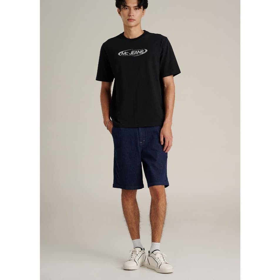 Mc JEANS เสื้อยืดผู้ชาย เสื้อยืดแขนสั้น ทรงเรกูลาร์ Regular Fit T-Shirt มีให้เลือก 4 สี MTSZD65 รูปที่ 2