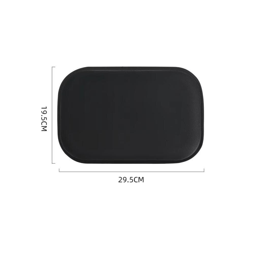 UNIQUER แผ่นรองที่เท้าแขนในรถยนต์, เบาะที่เท้าแขนรถตุ๊กตาแบบนุ่ม Booster Pad, Universal Thicken สบายแผ่นเพิ่มความสูงสําหรับคอนโซลกลาง รูปที่ 2
