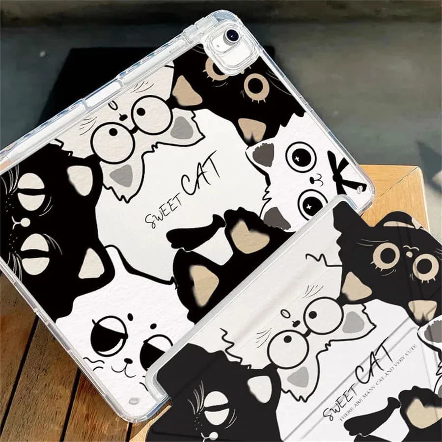 ในไทย เคสสีพาสเทล สำหรับรุ่น Huawei MatePad SE11 / 11.5 2025 2026 ด้านหลังโปร่งใส ใส่ปากกาได รูปที่ 7