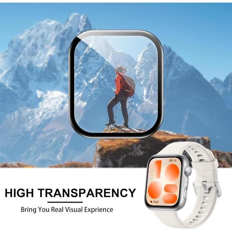 3D หน้าจอโค้ง Protector สําหรับ Huawei Fit 5 HD Coverage ฟิล์มป้องกันสําหรับนาฬิกา Huawei Fit4/4Pro/3 ป้องกันหน้าจอ รูปที่ 6
