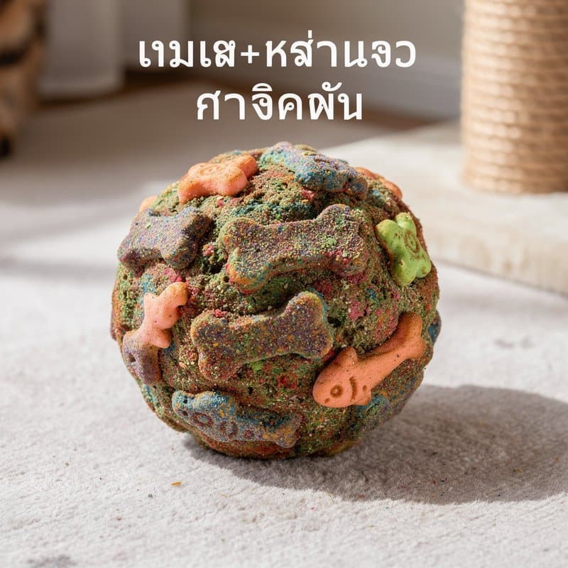 ขนมแมว ฟรีซดราย คุกกี้แมว ลูกแมว ย่อยง่าย ดูดซึมง่าย อาหารว่างแมว ขนมสัตว์เลี้ยง แมวอ้วน รูปที่ 3