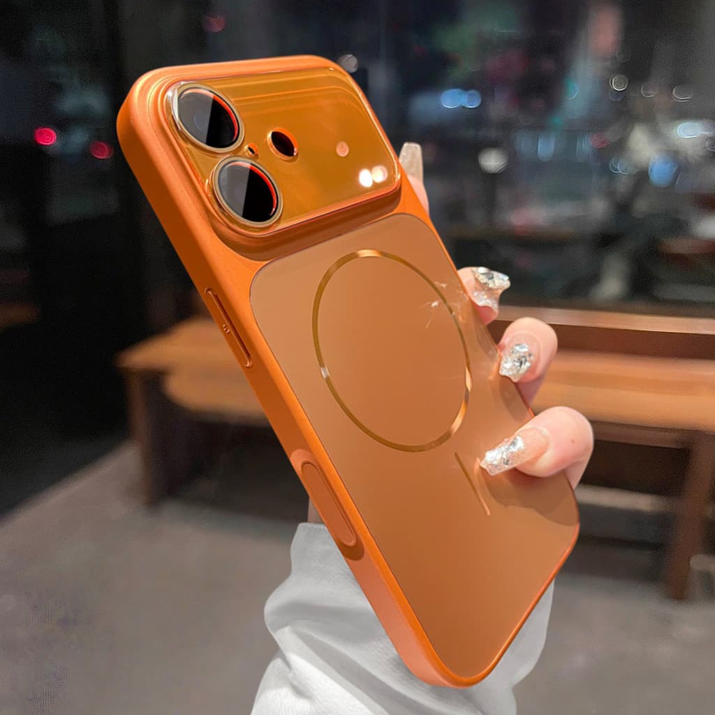 เคส iPhone หรูแบบด้านแม่เหล็ก เหมาะกับรุ่น 17 Pro 16 15 Pro Max พร้อมการป้องกันเลนส์ กันกระแทก รูปที่ 5