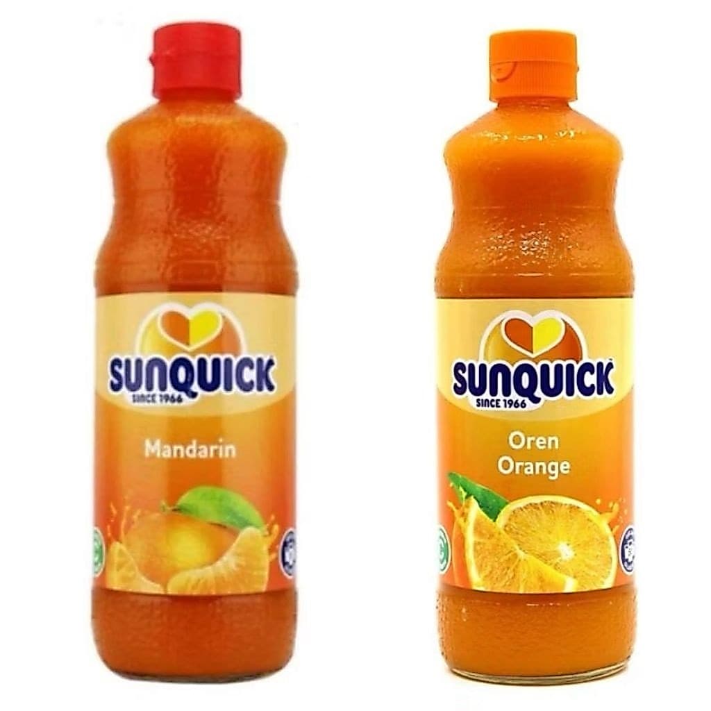 SUNQUICK ซันควิก น้ำส้มสูตรเข้มข้น ขนาด 700มล. 2รส รูปที่ 1