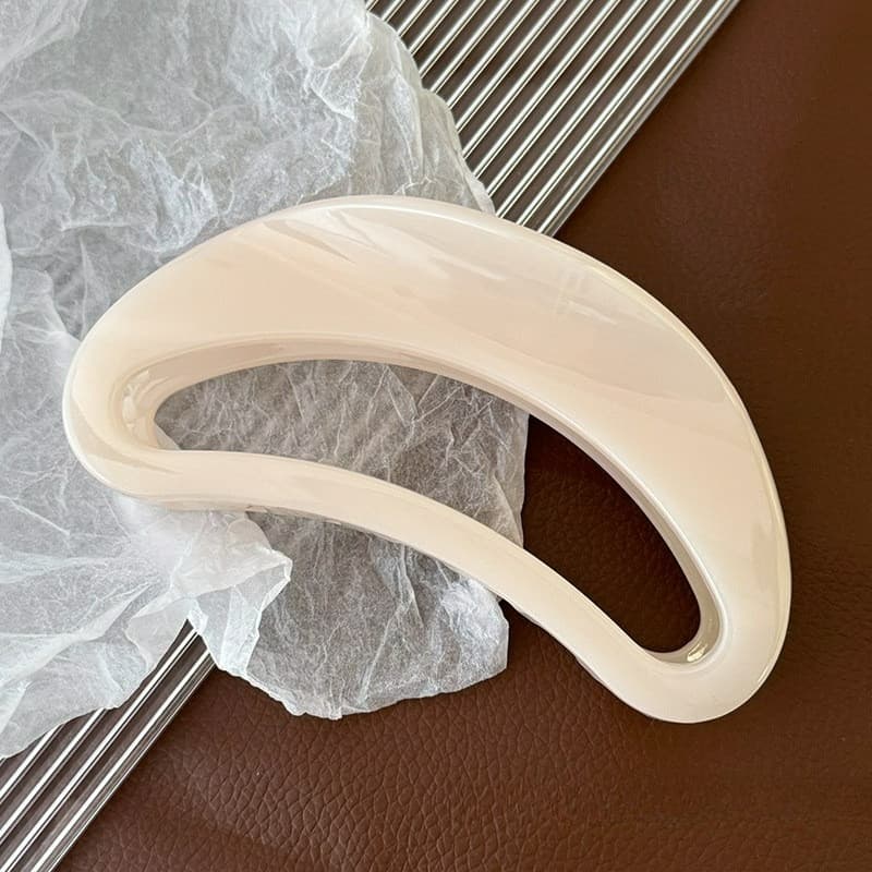 ผู้หญิงขนาดใหญ่ D Shape Grips ผม Cips Headwear อุปกรณ์เสริม รูปที่ 5