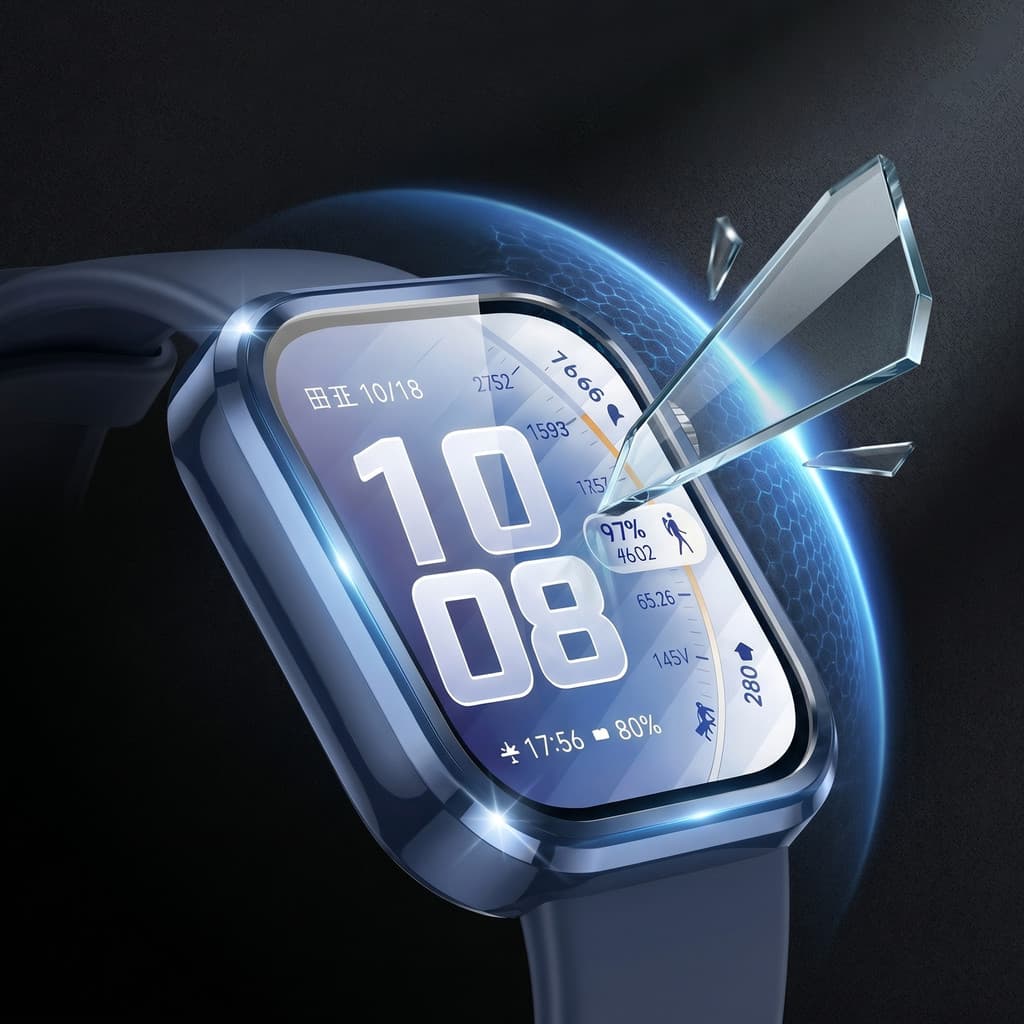 ฝาครอบป้องกันหน้าจอสำหรับ Fit 5 4/5 4 Pro กรณีครอบคลุมเต็มรูปแบบกันชน Tpu สำหรับ Smartwatch Huawei Fit 3 อุปกรณ์เสริม รูปที่ 7