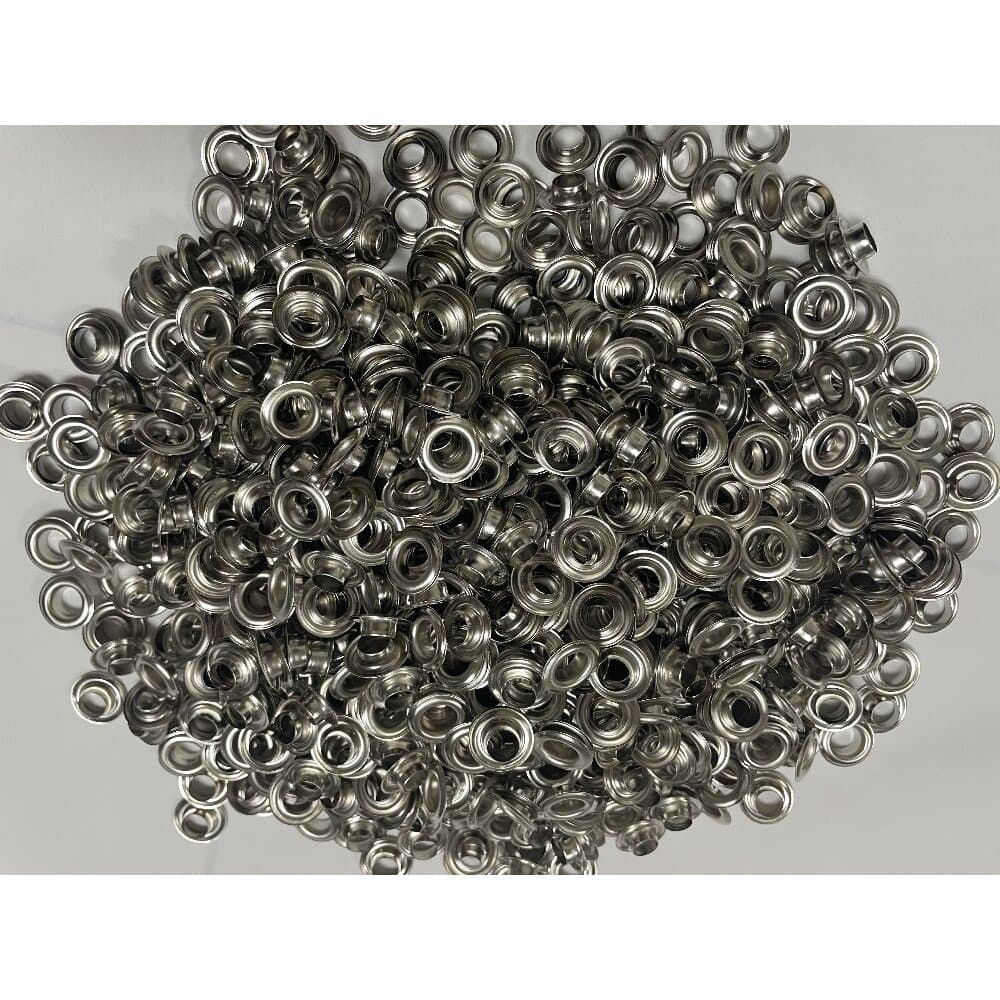 ตาไก่เส้นผ่านศูนย์กลางภายใน10 มม 10mm DK3 Gromets Silver 4# -automatic Grommet Machine100pcs/bag รูปที่ 5