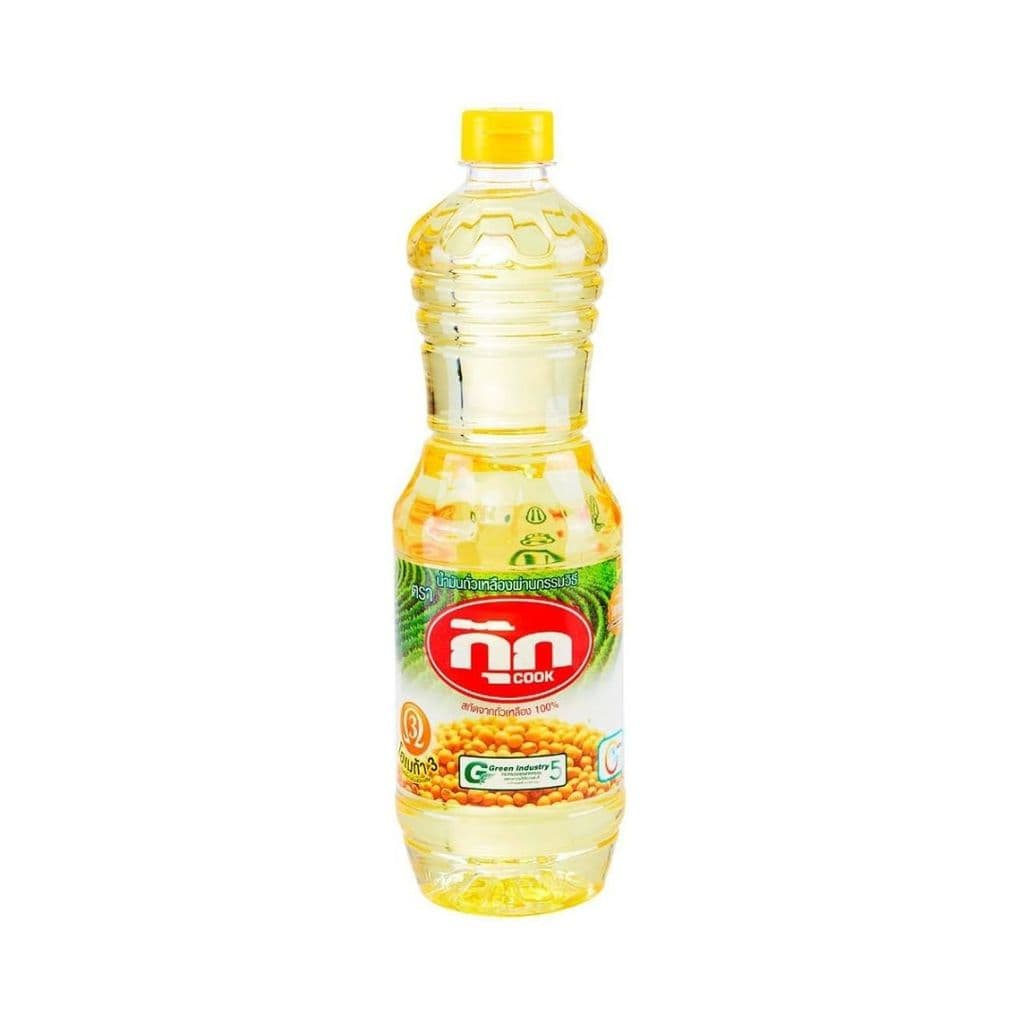 กุ๊ก น้ำมันถั่วเหลือง Cook Soybean Oil 1ltr. รูปที่ 1