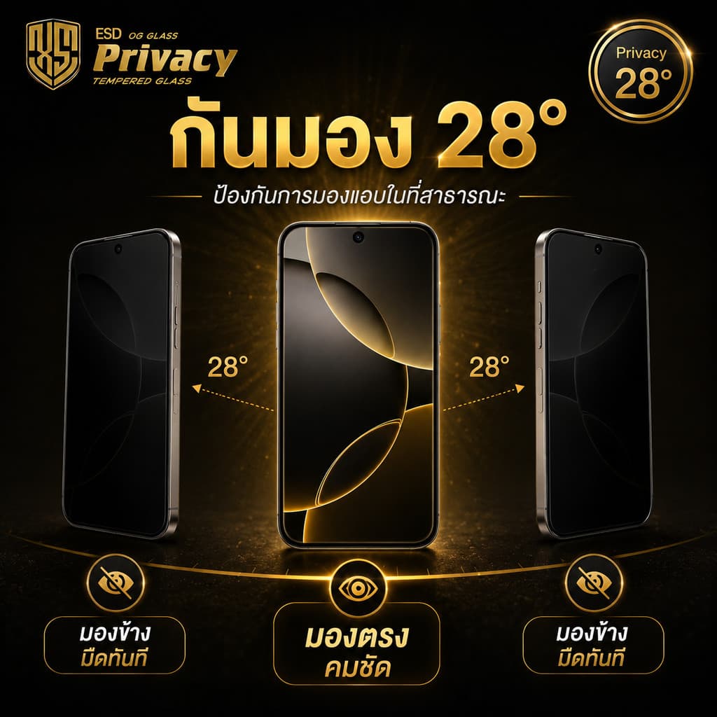 ฟิล์มกระจกกันมองใสป้องกันไฟฟ้าสถิตย์สำหรับ REDMI8/8A8/NOTE8/REDMI13C/A1PLUS/REDMI9A/9C/10A/10C/10A/NOTE11S/NOTE13 รูปที่ 5