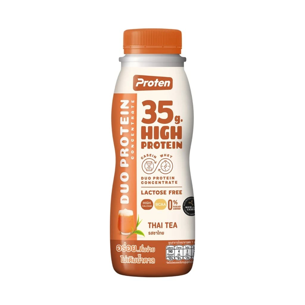 โปรเท็น นมโปรตีนสูง35กรัมรสชาไทย Proten High Protein 35g. Thai Tea 350ml. รูปที่ 1