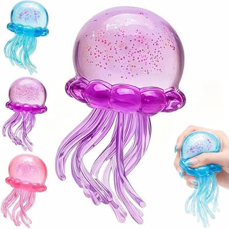 ซ้าย Nee Doh Jelly Hops Octopus Fidget ของเล่นกันน้ํา Soft Sensory ของเล่นความเครียดบรรเทาสําหรับเด็กโต๊ะใช้ GHT รูปที่ 5