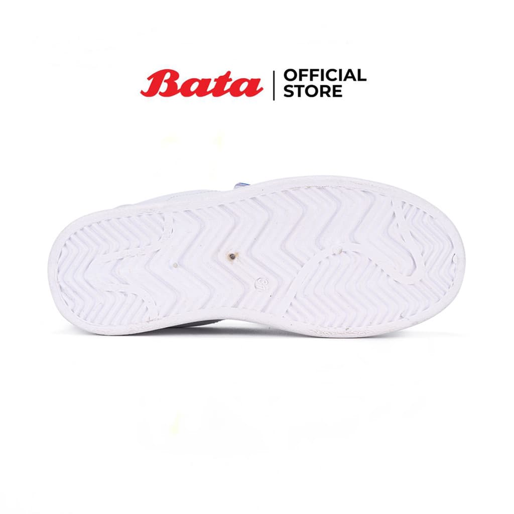 Bata บาจา รองเท้านักเรียนพละ ช่วงอายุ 5 - 9 ปี สายปรับระดับได้ สำหรับเด็กผู้ชาย รุ่น Galaxy สีขาว รหัส 3411902 รูปที่ 7
