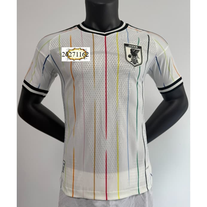 Player Version 26/27 JPN Away Jersey คุณภาพไทย ทรงเข้ารูป เสื้อฟุตบอลแห้งเร็วระบายอากาศได้ รูปที่ 1