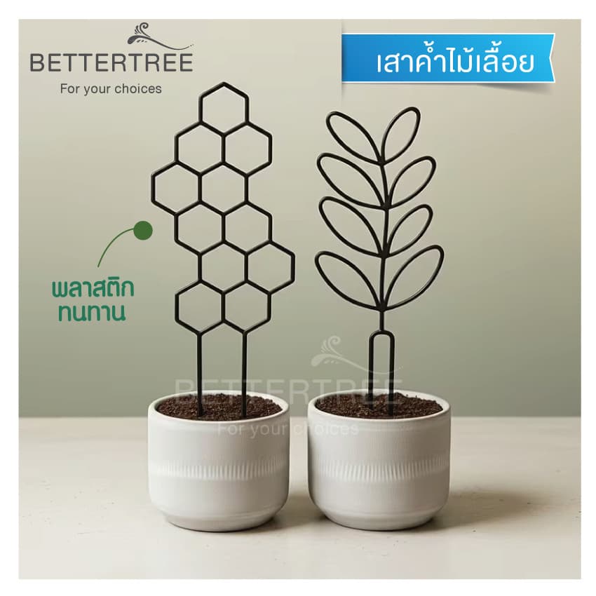 เสาพลาสติกค้ำไม้เลื้อย ช่วยพยุงไม้เลื้อย รูปที่ 2