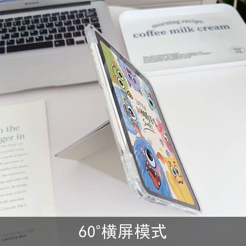ในไทย เคสสีพาสเทล สำหรับรุ่น Huawei MatePad SE11 / 11.5 2025 2026 ด้านหลังโปร่งใส ใส่ปากกาได รูปที่ 4