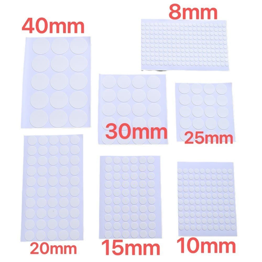 JoyTray กาวสองหน้า สติกเกอร์กาวสองหน้า สติกเกอร์ใสติดโมเดล ลอกออกไม่เป็นคราบ กาวนาโนเจล กาวสองหน้าอเนกประสงค์ รูปที่ 6
