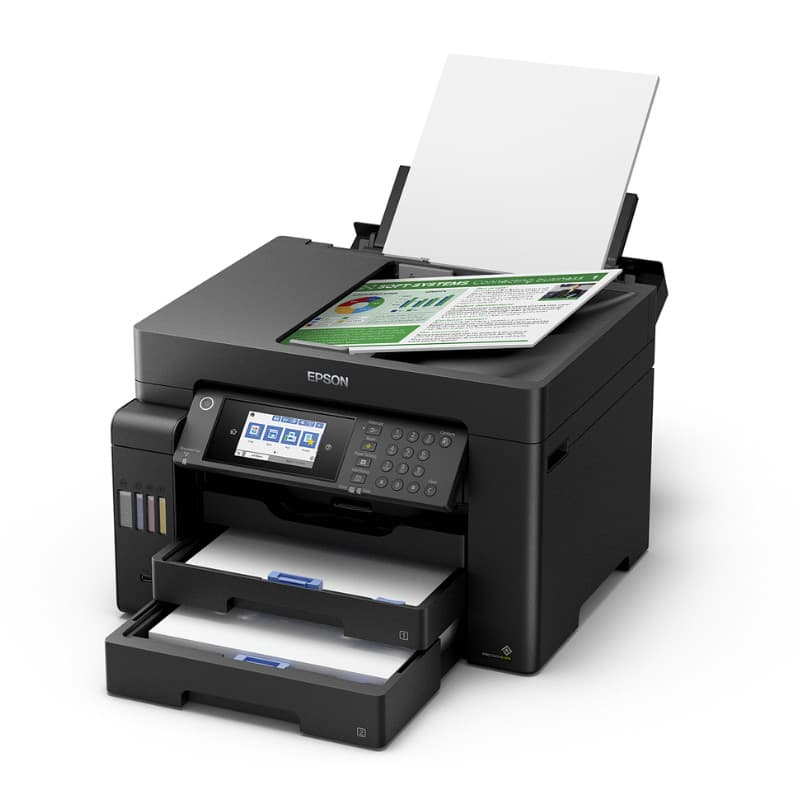 EPSON เครื่องปริ้นเตอร์มัลติฟังก์ชั่นอิงค์เจ็ท รุ่น L15150 สีดำ รูปที่ 3