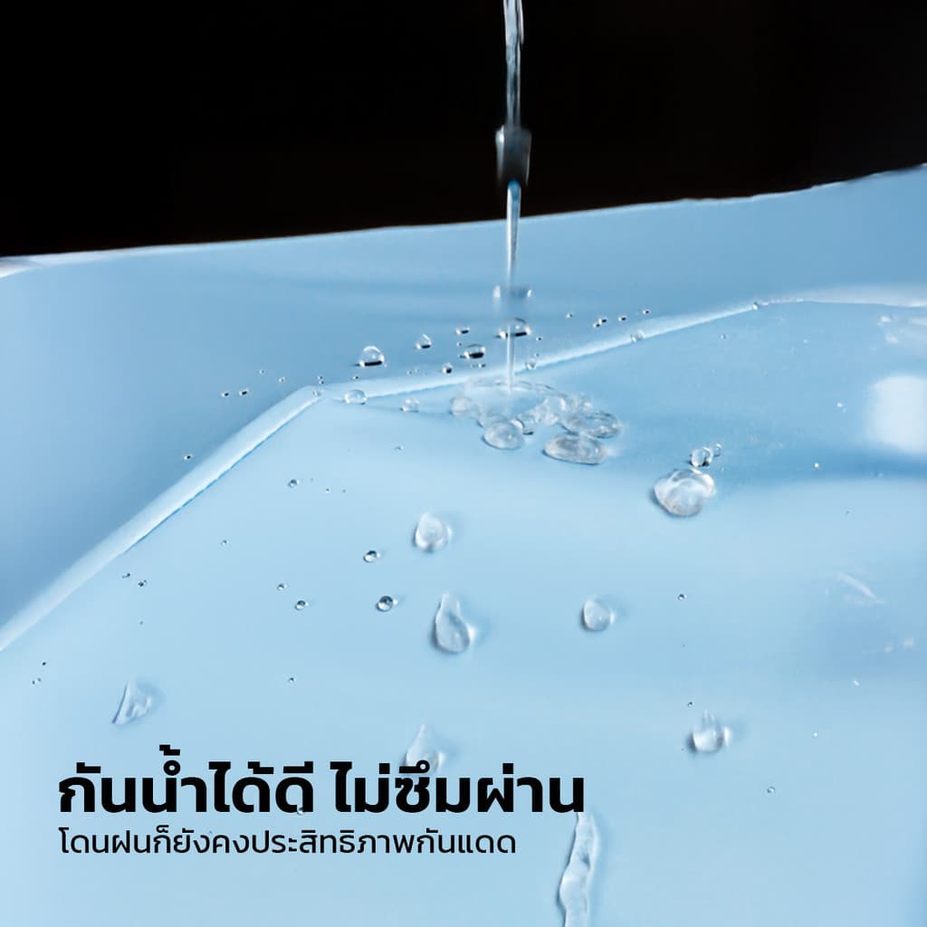 NIJIKO ร่มมินิ พับ 5 ตอน กันUV 99.9% UPF 50+ ร่มกันแดด ร่มกันฝน ขนาดพกพา รูปที่ 6