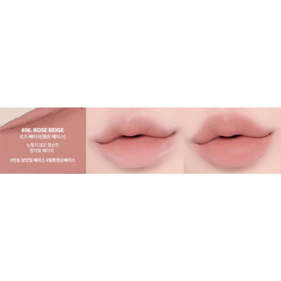 Heart Percent Dote On Mood Lip Pencil 06 Rose Beige 20 Salmon Beige Matte Waterproof Lip Liner #HeartPercent #LipLiner #LipPencil รูปที่ 6