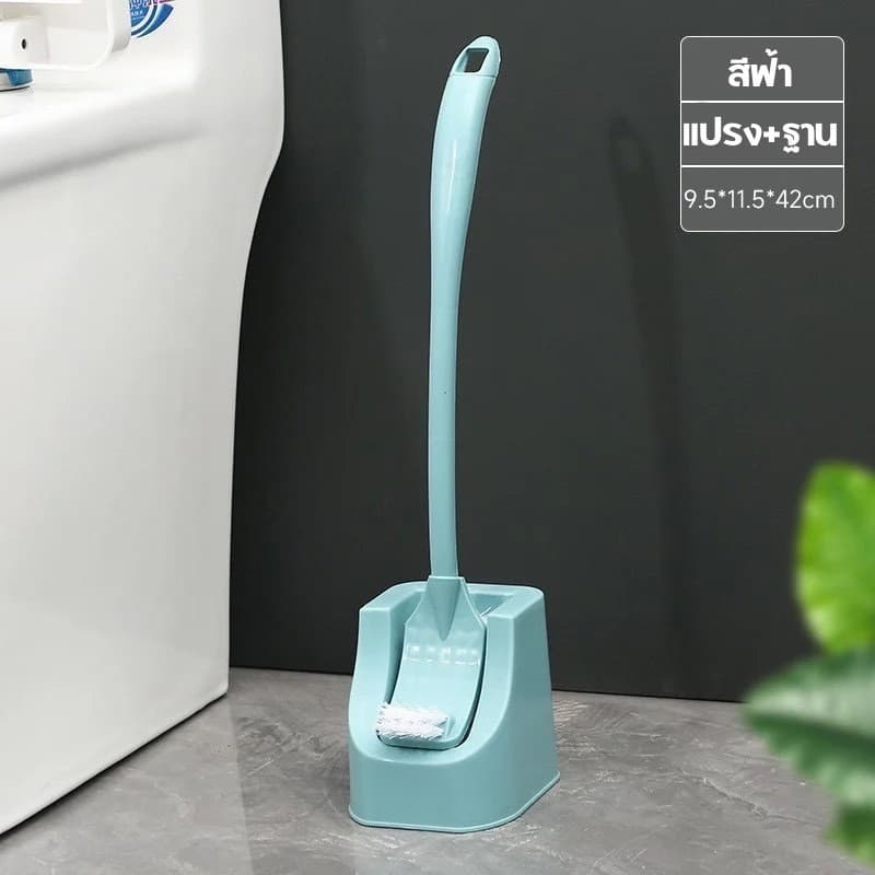 แปรงขัดห้องน้ำ แปรงขัดส้วมล้างชักโครก 2 ด้าน อุปกรณ์ทำความสะอาดบ้าน Toilet Brush อุปกรณ์ทำความสะอาดสุขภัณฑ์ รูปที่ 6