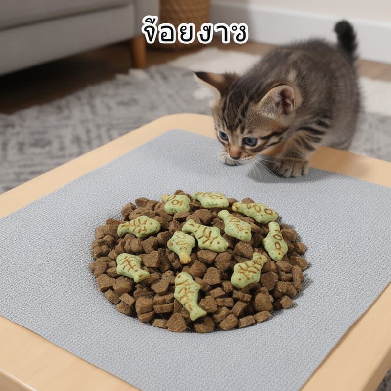 ขนมแมว ฟรีซดราย คุกกี้แมว ลูกแมว ย่อยง่าย ดูดซึมง่าย อาหารว่างแมว ขนมสัตว์เลี้ยง แมวอ้วน รูปที่ 2