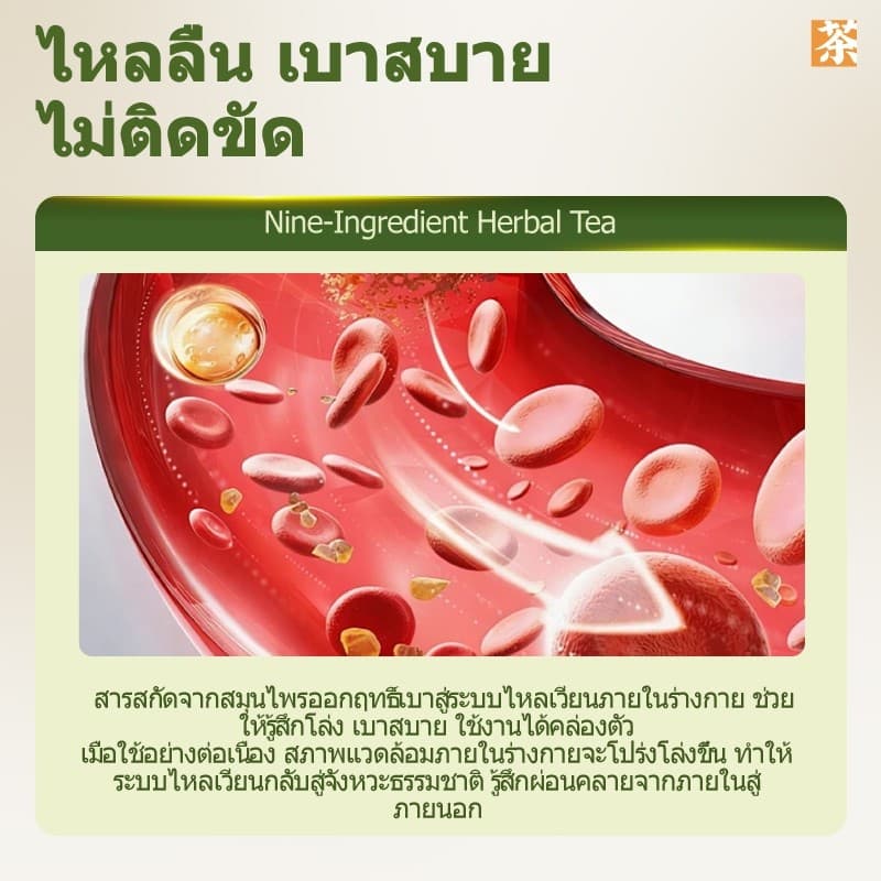Expce ชาสมุนไพรเพื่อสุขภาพ 9 สมุนไพร ดื่มง่าย 12 ซอง เพื่อสุขภาพ รูปที่ 5